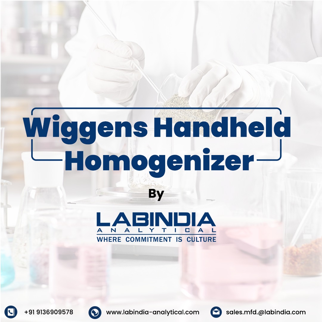 labindiaLife's tweet image. This incredible instrument is a game changer in various industries including biotechnology, pharmaceuticals &amp;amp; food testing.

labindia-analytical.com/product/life-s…

#Labindia #labindiaanalytical #labindialifescience #Wiggens #Homogenizer #handheldhomogenizer