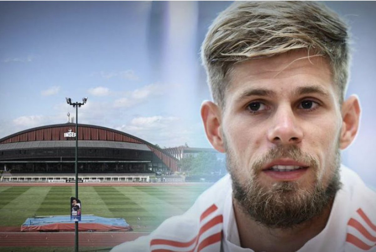 lequipe's tweet photo. Le coureur de 5 000m Jimmy Gressier visé par une enquête pour harcèlement sexuel. 

En « l'absence de preuve formelle », la Fédération française d'athlétisme a décidé de ne prendre aucune sanction disciplinaire. https://t.co/m4FzgpA5Kr https://t.co/AKW7dqQpSj