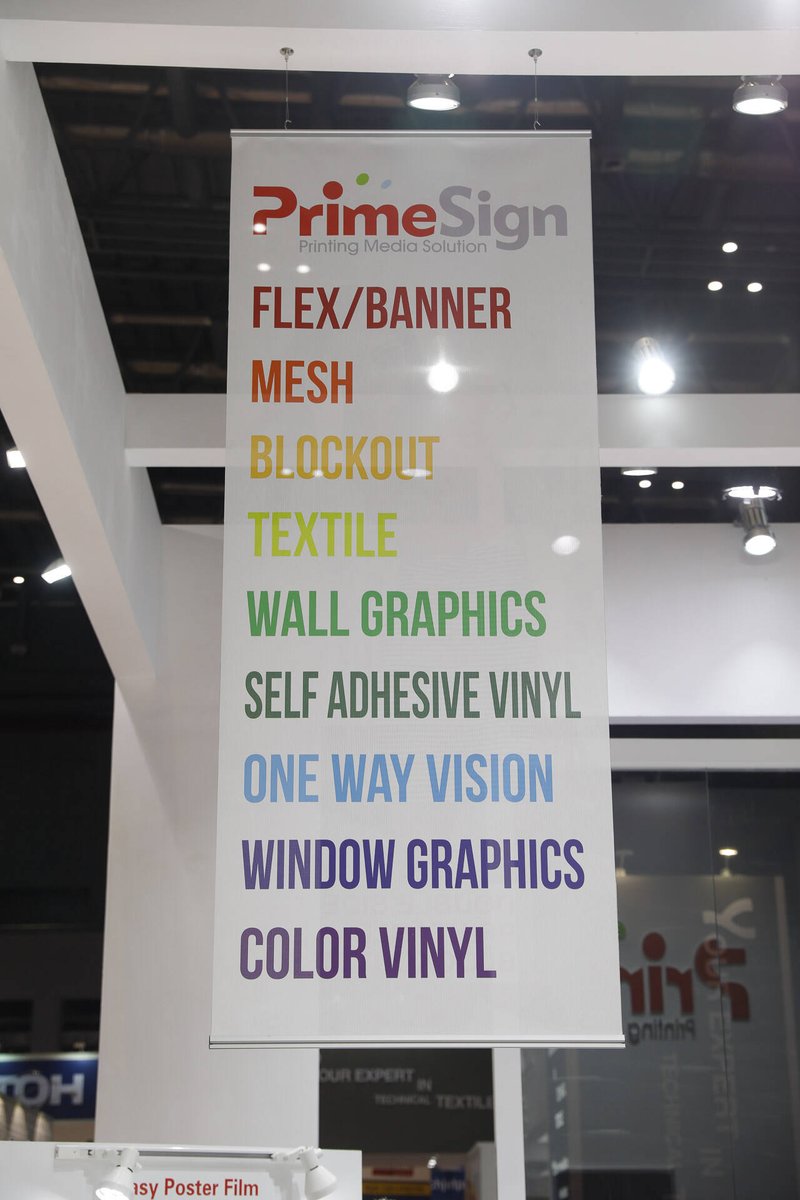 sign_prime's tweet image. Looking for a high quality, high performance material?

PrimeSign offer a wide selection of digital printable Prime Mesh Banner, ranging from standard to specialty.

#PrimeSign #MeshBanner #ImpresionDigital #Distributors