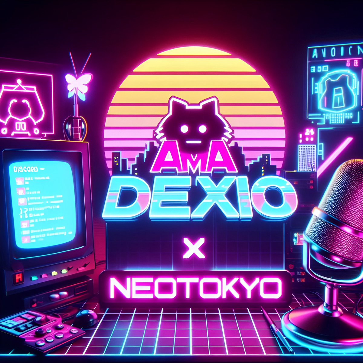 February is AMA time at <a href="/dexioprotocol/">Now Seek Protocol</a> 🔥💪

$DEXIO is making waves in WEB3 and building something spectacular!

“The second AMA this month will take place on February 15th at 9pm UTC on the NeoTokyo Discord Server.

discord.gg/neotokyocitadel

We will make some announcements and