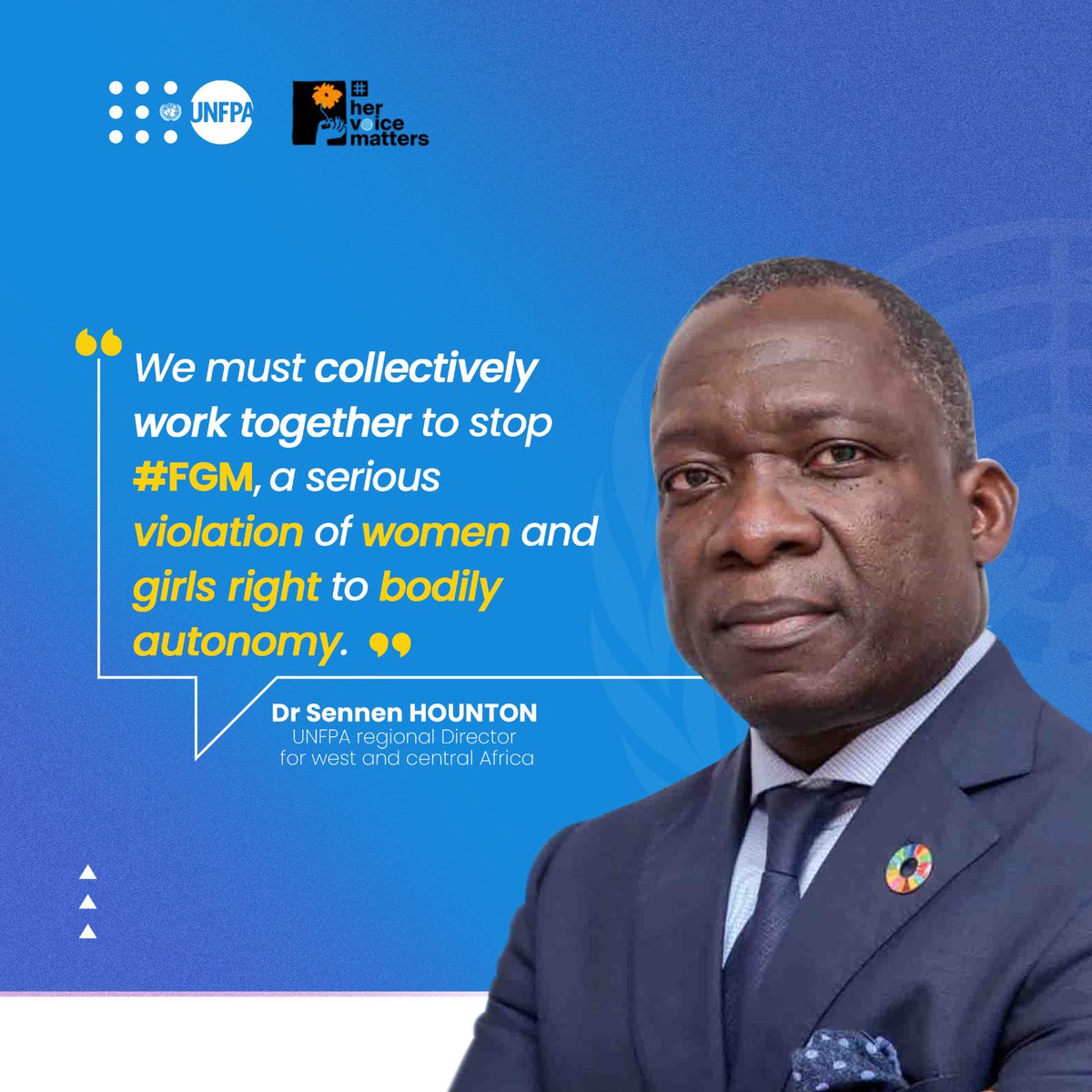 International Day of #Zero Tolerance for #Female #Genital #Mutilation, #FGM
<a href="/WHOAfrica/">WHOAfrica</a> <a href="/UNICEFAfrica/">UNICEF Africa</a>  <a href="/UNHCRWestAfrica/">UNHCR West & Central Africa</a> <a href="/UNHumanRights/">UN Human Rights</a>