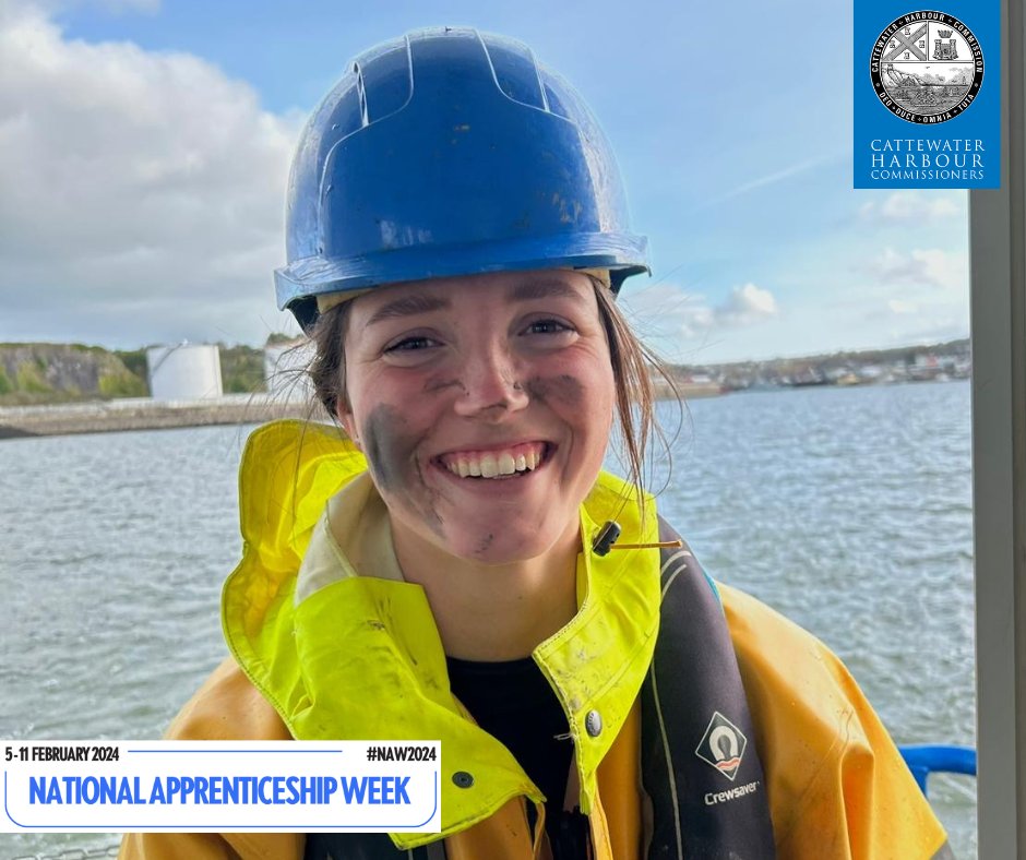 Congratulations to Harbour Operative Emma, who has recently passed her Apprenticeship with a Distinction. “I’d recommend an #apprenticeship in the #maritime industry to anyone! No two days are the same – there’s always something different to do!” plymouthport.org.uk/congratulation…
#NAW2024