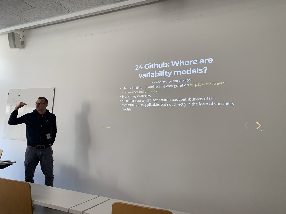 GPerrouin's tweet photo. So I am posting slides in random order ๐ @vamosconf #modevar https://t.co/BDaKNJGiSS