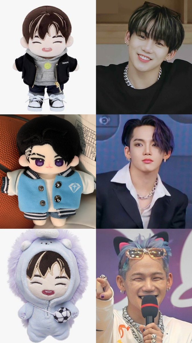 maiihyunsuk's tweet photo. hyunsuk’s plush dolls are always must buy because they resemble him a lot. just like hyunsuk, they’re so distinct and with just one look you’ll automatically know it’s his mini-mes 😆💜
#최현석 #CHOIHYUNSUK https://t.co/JdjdqfGeDv