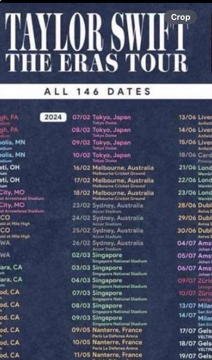 Taylor Swift just announced 17 new tracks on her new album Tortured Ports Department There are 17 Eras Tour dates between now & the release on 19th April Coincidence? I think not! One new track as a surprise song on each tour night up to release?! @taylorswift13 @taylornation13