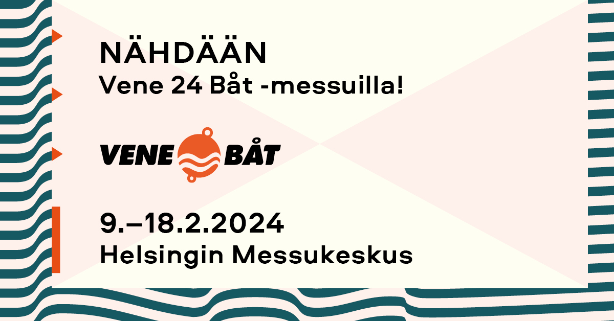 TraficomFinland's tweet photo. Vene 24 Båt -messut on pian täällä! Meidät löydät viranomaisten yhteisosastolta 6e60. 

Tule juttelemaan merikartoista, vesiväylistä, veneilyturvallisuudesta, pätevyyskirjojen ja radiolupien hakemisesta sekä vesikulkuneuvosi rekisteröinnistä.

#venemessut #vene24 #veneily https://t.co/UfsD0kinFY