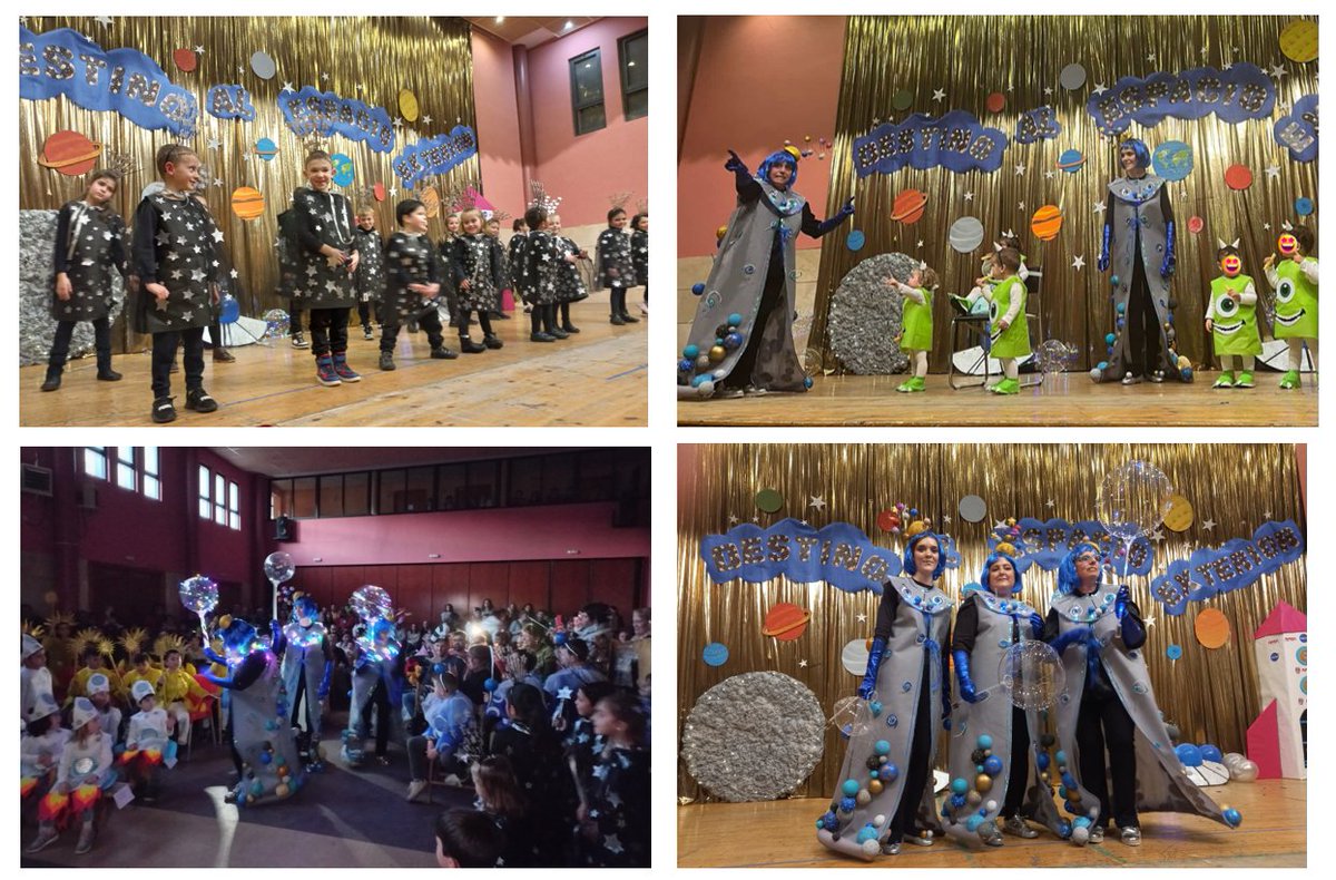 El sábado viajamos al espacio exterior... en el 🎭CARNAVAL 2024 del CDR El Sequillo🪐✨en el que los niños y niñas participantes en nuestros programas educativos de #Villabrágima, #Villafrechós y #SanPedrodeLatarce desfilaron con disfraces muy 'espaciales' ¡mirad qué maravilla!🤩