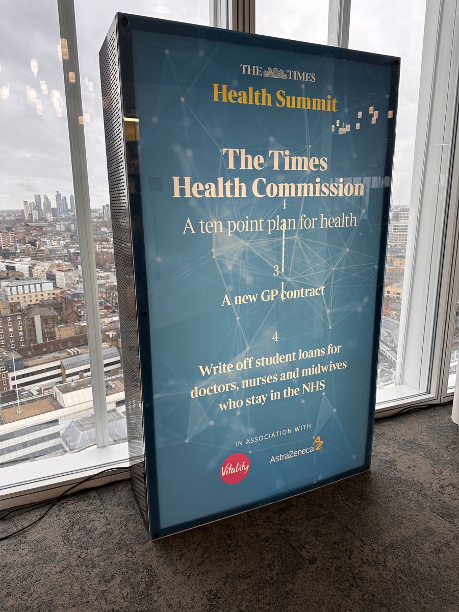 patcullen9's tweet image. Today’s launch of the health commission ⁦@thetimes⁩ adds weight to the call for Govt to remove the burden of student loans. Critical to filling the 40k vacancies.