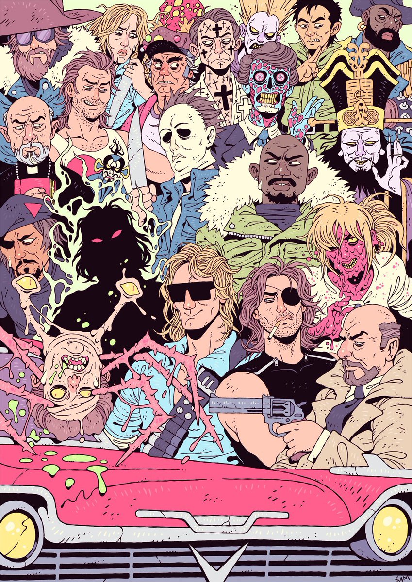 Jordan Edwards (@iamjordanzoned) on Twitter photo An amazing piece I commissioned from <a href="/ohnosam/">$corpion Millionaire</a> celebrating the work of the maestro, <a href="/TheHorrorMaster/">John Carpenter</a> An amazing piece I commissioned from <a href="/ohnosam/">$corpion Millionaire</a> celebrating the work of the maestro, <a href="/TheHorrorMaster/">John Carpenter</a>