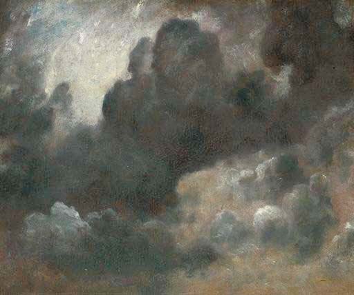 Nuvole [.] Cingo il trono del sole con una fascia incendiata e quello della luna con un filo di perle, e quando il turbine spiega il mio vessillo i vulcani son spenti e le stelle oscillano. [.] P. B. Shelley #ProfumoDiVersi Constable, dipinto nel 1822