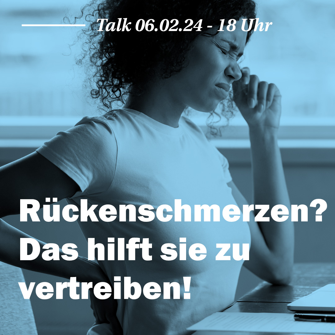 Verstehen Sie, wie Rückenschmerzen entstehen und wie Sie diese vorbeugen können. Unsere Experten zeigen, worauf Sie achten können. 💡Heute ⏱ 18:00 Uhr, im 𝗸𝗼𝘀𝘁𝗲𝗻𝗹𝗼𝘀𝗲𝗻 𝗢𝗻𝗹𝗶𝗻𝗲-𝗩𝗼𝗿𝘁𝗿𝗮𝗴. Zur Anmeldung geht's hier entlang 👉bit.ly/3TdMadm