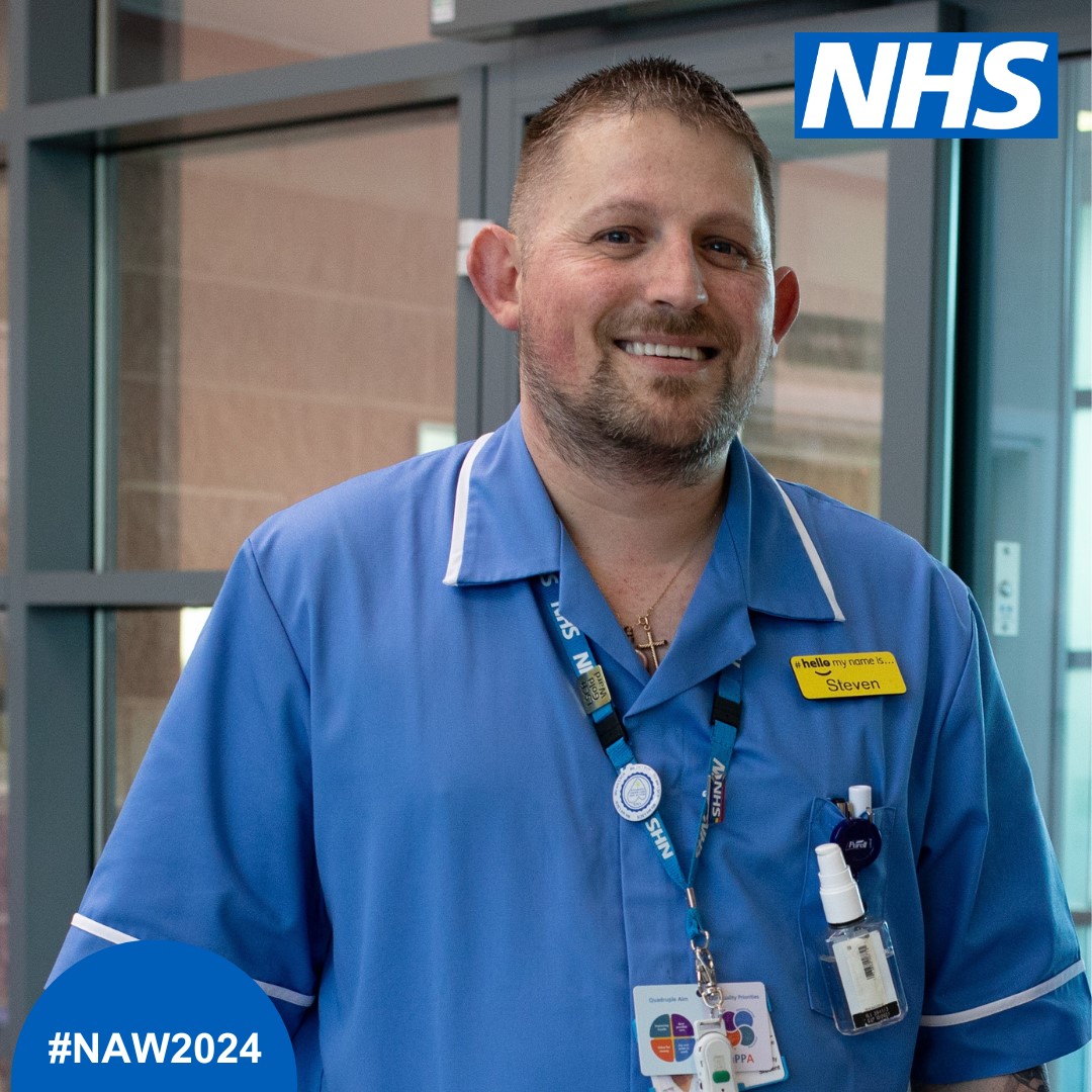 NHS apprenticeships change the lives of those who undertake them. Steve went from being a greengrocer to a registered mental health nurse. One of many amazing stories of people who have gained #SkillsForLife through an NHS apprenticeship #NAW2024 #LTWP orlo.uk/V5ILg