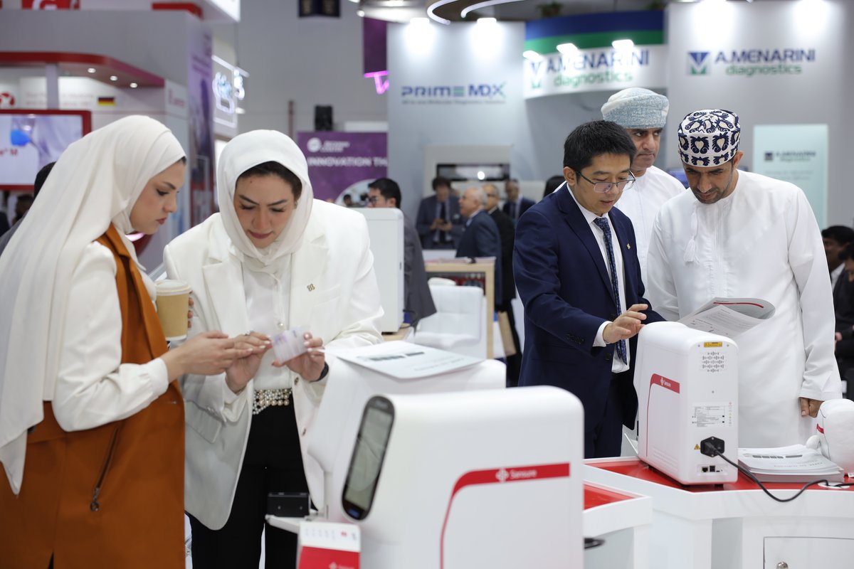 SansureBiotech's tweet photo. #Sansure is creating a buzz at Medlab Middle East! 🚀Catch us at Booth Z5.G30 to explore our latest diagnostic solutions. Let's ride the wave of healthcare innovation together!
📍 Dubai World Trade Centre
📅 5-8 February
#InnovatingDiagnosticsForAll #Medlab2024 https://t.co/0LlBqbBP9V