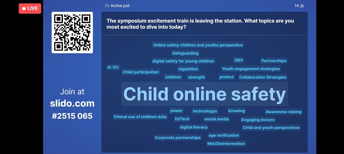 2024 #Protecting Children and Youth from #DigitalHarm Symposium.
The symposium excitement train is leaving the station.What topics are you most excited to dive into today?