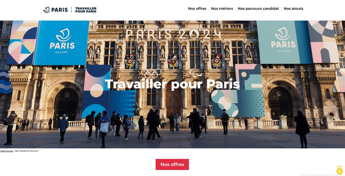 InasoftFR's tweet photo. https://t.co/PGHkYrDhh6, le nouveau site emploi de la Ville de Paris créé par Inasoft est en ligne 🚀 - Actualités Inasoft
#siteemploi #recrutement #paris #jeuxolympiques #innovation #emploi #job #Emploi #recruitment 
https://t.co/JFYAyElnZM https://t.co/bZdeRfiUqn