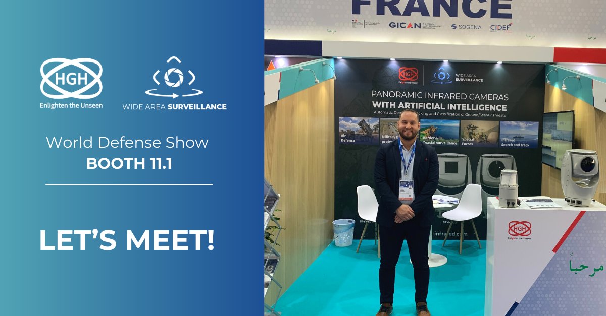 🔴 #WDS2024 - Let's revolutionize the future of defense! Join us at Booth F11.1 in Riyadh, Saudi Arabia this week, and discover our thermal surveillance #innovations and new #artificialintelligence!