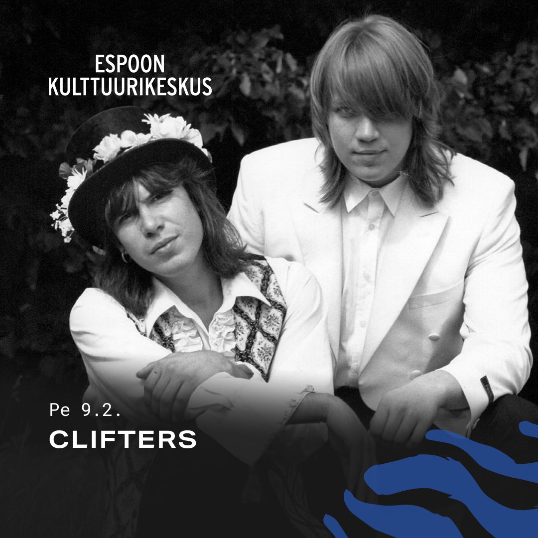 Kulttuurikeskuksen viikon menovinkit:
7.2. Joshua James, Evan Coulombe, Mika Kuokkanen &amp; Hoedown 
7.2. Kaartin soittokunta
9.2. Show Must Go On 
9.2. Clifters 
10.2. Levymessut (vapaa pääsy)
10.2. Irina

bit.ly/EKK_ohjelmisto
@KulttuuriEspoo @visitespoo