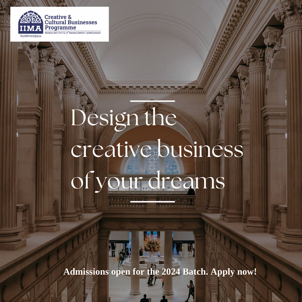 CCBPatIIMA's tweet photo. Building a business can be challenging, but you don't have to do it alone.

Join us and take the first step towards turning your creative vision into a successful business.

Admissions open for the 10th Batch in 2024. Apply here: https://t.co/bDviHtBcxJ https://t.co/RLipe5AKKM