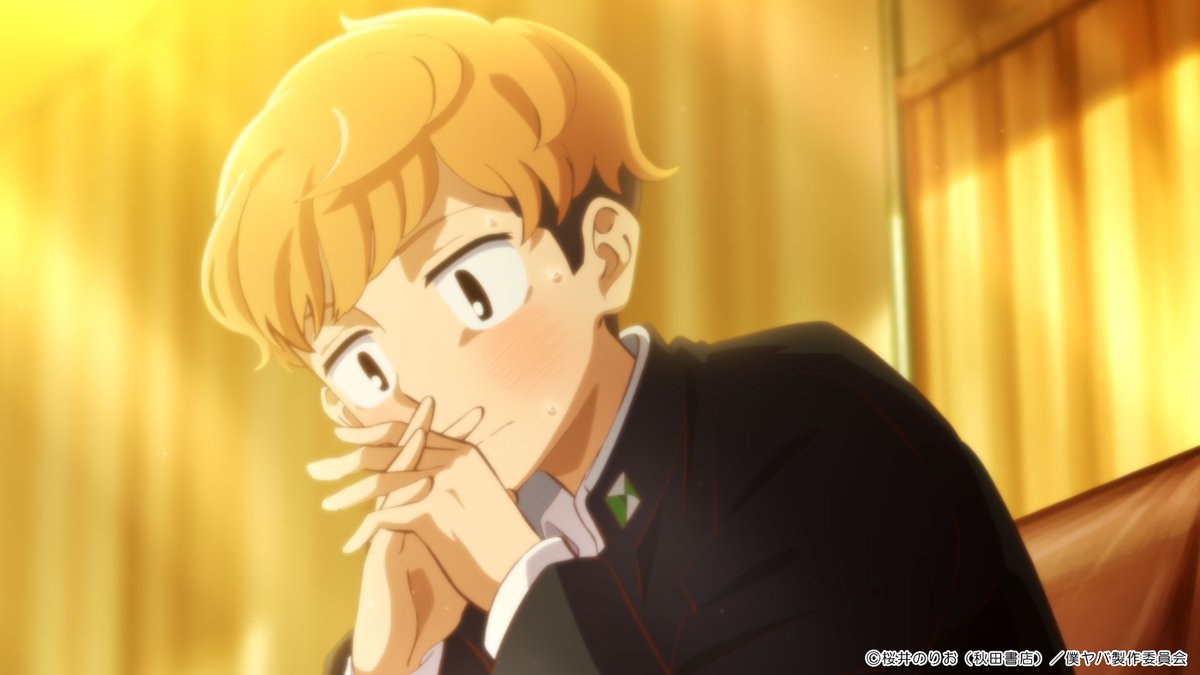 bokuyaba_anime's tweet photo. ＼第1⃣8⃣話（第2期6話）／
🌸🌸先行カット公開🌸🌸

卒業式のリハーサルで在校生代表の送辞を読んでほしいと頼まれる市川。山田からの期待の眼差しに背中を押されて挑戦することにするも、緊張してしまい声を張ることができなかった…

https://t.co/c3eJ63McvO

📅2/10㈯ 深夜1:30～放送開始
#僕ヤバ https://t.co/3J11uwU35L