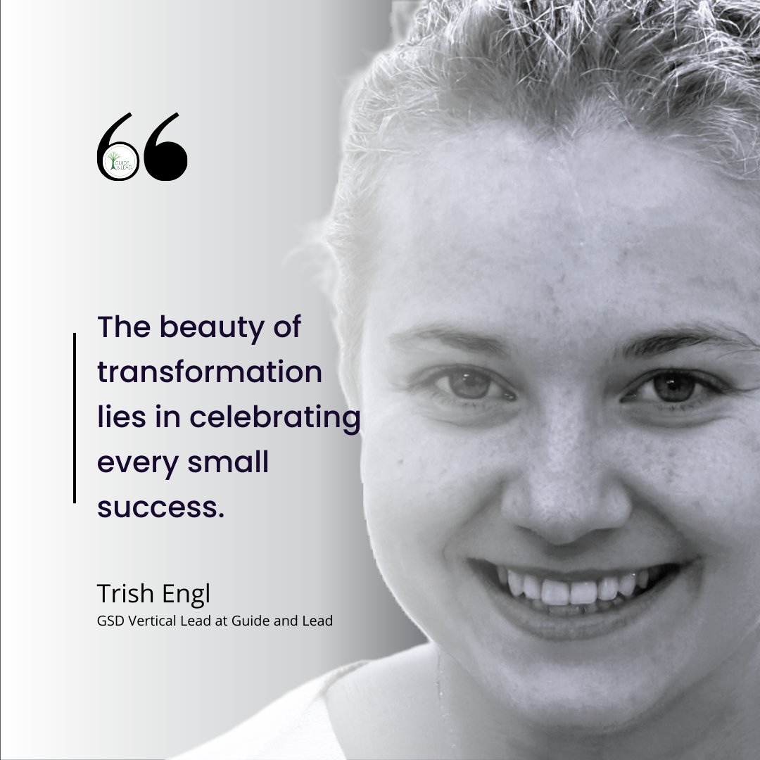 Guide_and_Lead's tweet image. Transformations are journeys in many small steps. There are always new challenges that you are faced with or that you expose yourself to.
Consciously pausing again and again and celebrating small successes keeps the team connected and helps to motivate them through dry spells.