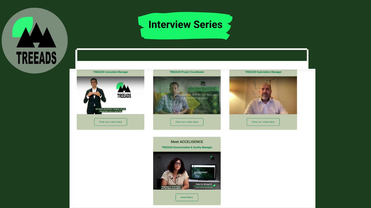 🔥 Don't miss out on TREEADS 🎥🎤 #interviewseries! 

🌲🌍 Discover more here: ➡️ lnkd.in/dj7qq6Gb