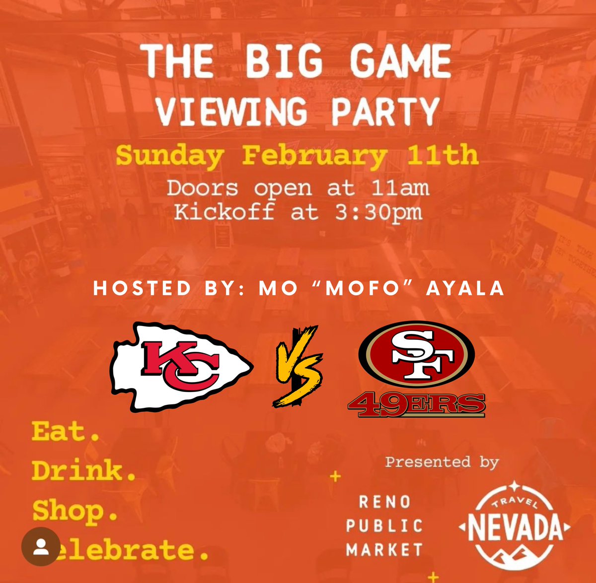 Next Up! Sunday inside <a href="/RenoPublicMkt/">Reno Public Market</a>