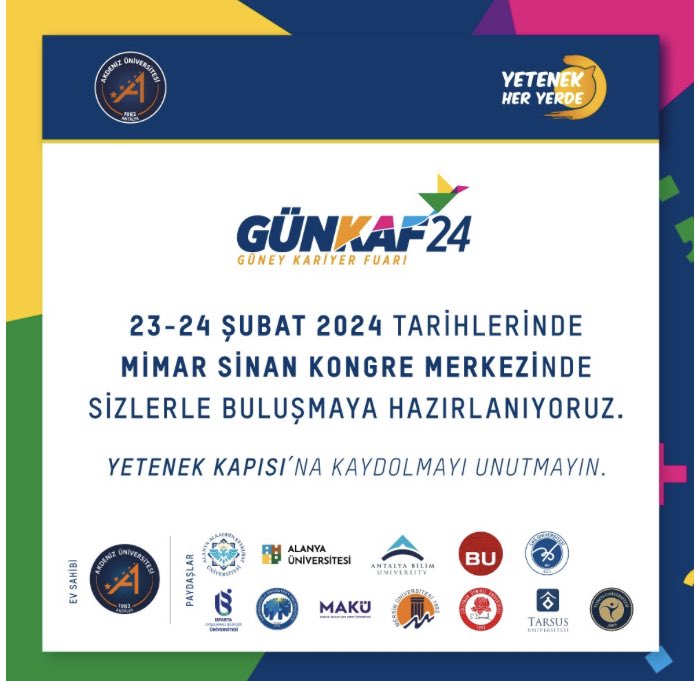 Akdeniz İletişim (@iletisimakdeniz) on Twitter photo 