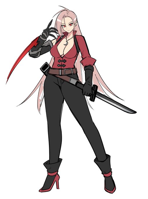 師匠の髪型案。
もしかしたら師匠は
ポニテがクソほど似合うタイプの
女なのかもしれない。 