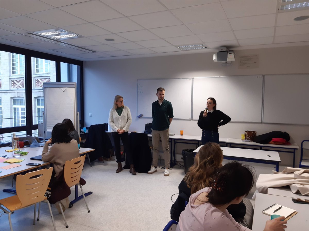nicoperrin's tweet photo. Reprise des Ateliers du #CREATHON de la semaine pédagogique #innovation &amp; #entrepreneuriat de l'#ecole des #Ingénieurs de la #ville de @Paris. Relever le défi "Traiter ou éviter les #pollutions  dans la ville de demain"
#environnement #energie #Startup #EIVP #Paris #Veolia https://t.co/3Xsa4iSlzL
