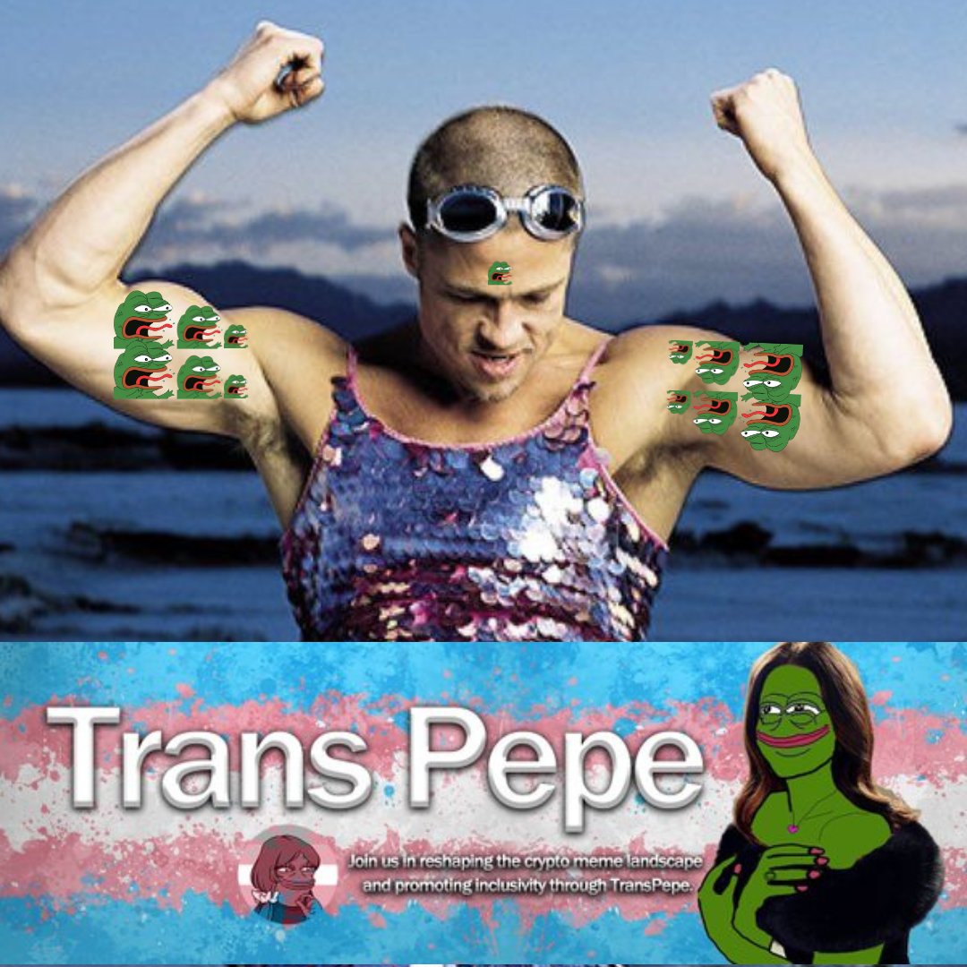 Our weekly 'Celebs Turn to Trans' corner is up and running!🏳️‍⚧️ At TransPepe, we are dedicated to building a home for the entire trans community. Check us out and guess which celebrity is featured this week!⬇️ transpepe.org #Crypto #CryptoNews #CryptoCommunity #P2E