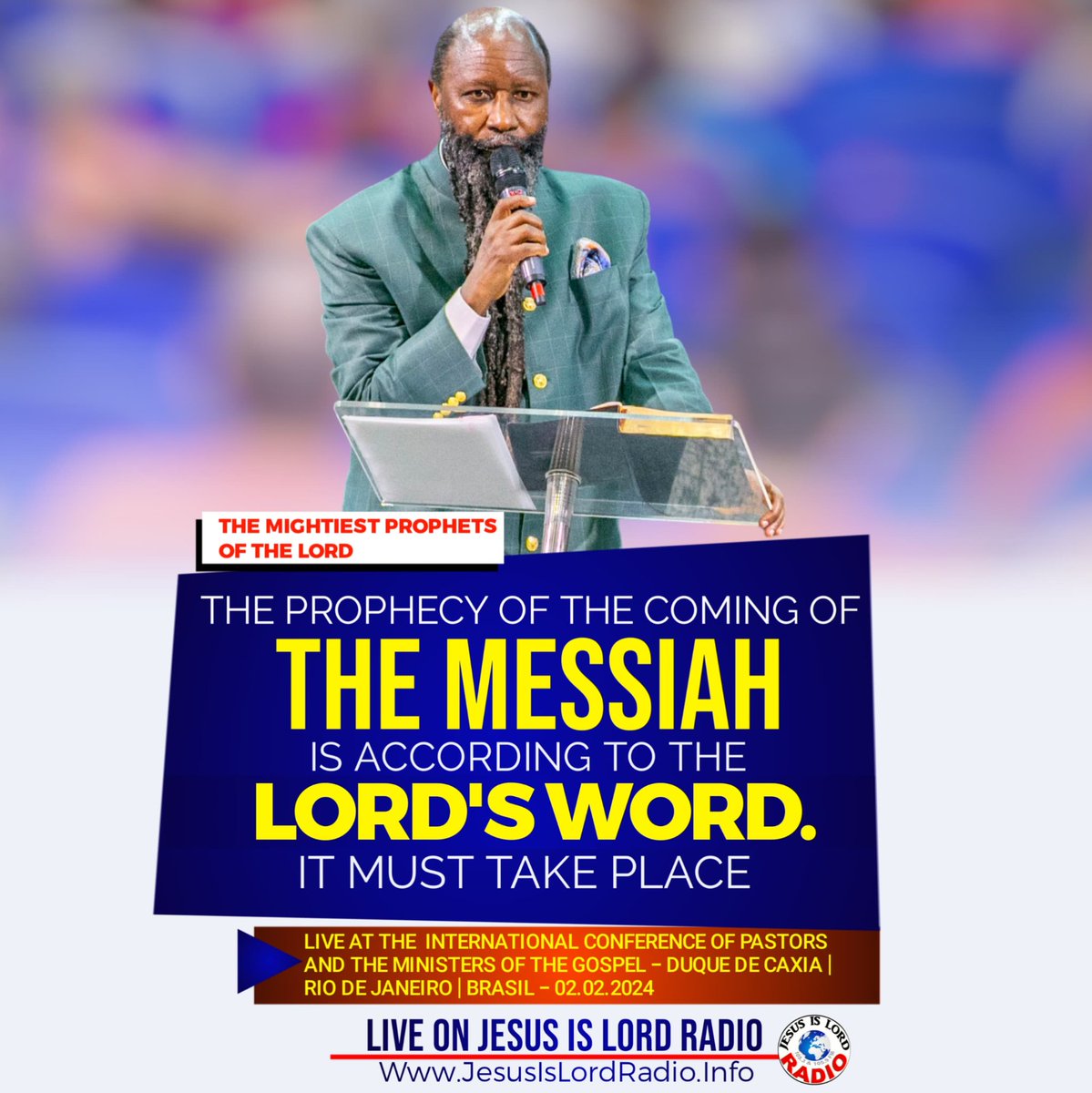 JESUS will soon rapture His bride. Prepare in Holiness

#TheBrazilMission