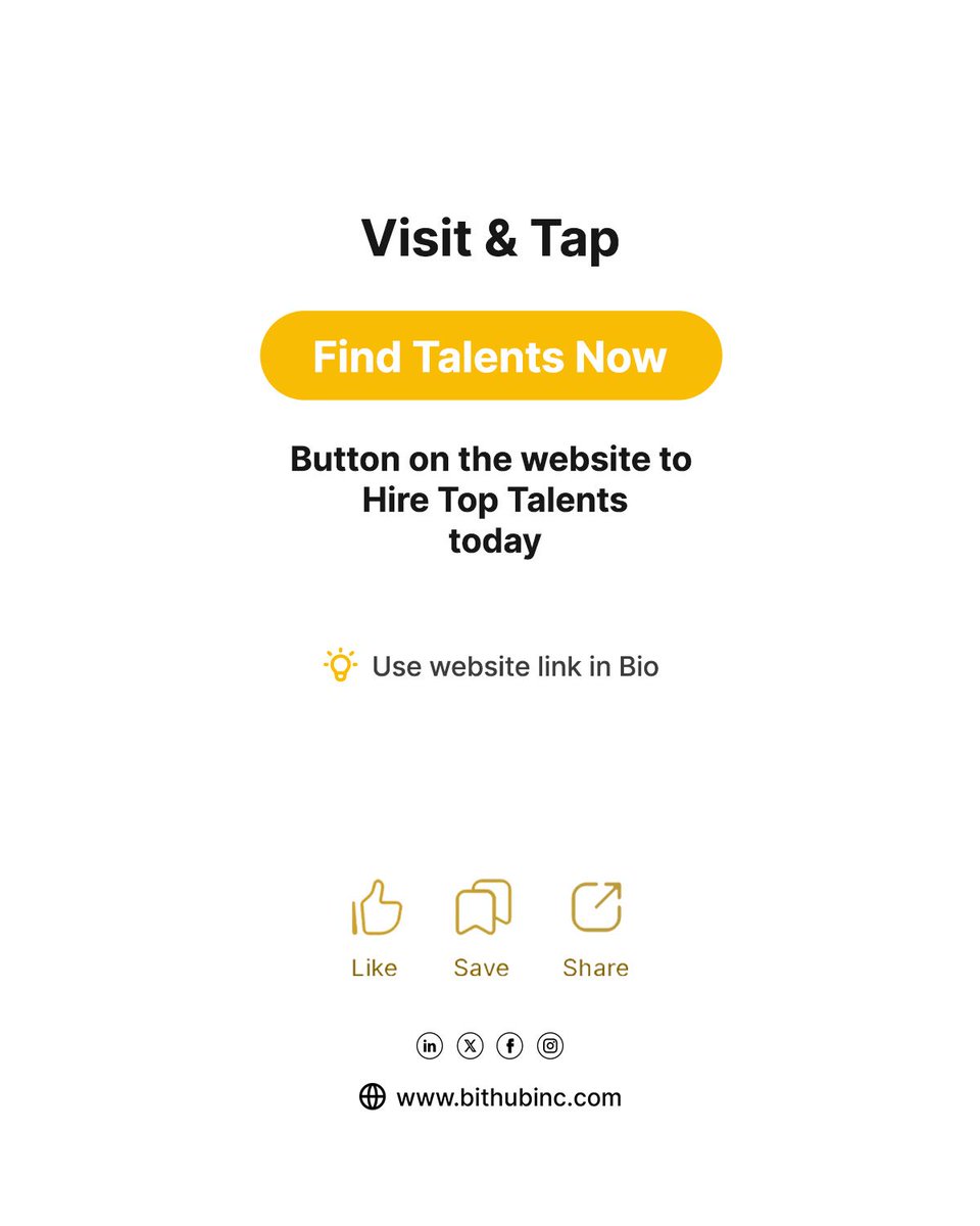 Unlock the power of rapid growth with BitHub's Talent Solutions! Bridge the distance, seamlessly extend your team, and scale your business at lightning speed with our top-tier talents across Africa.
#bithubtalent #globalscaling 
#agencywork #recruitingagency #remoteworking