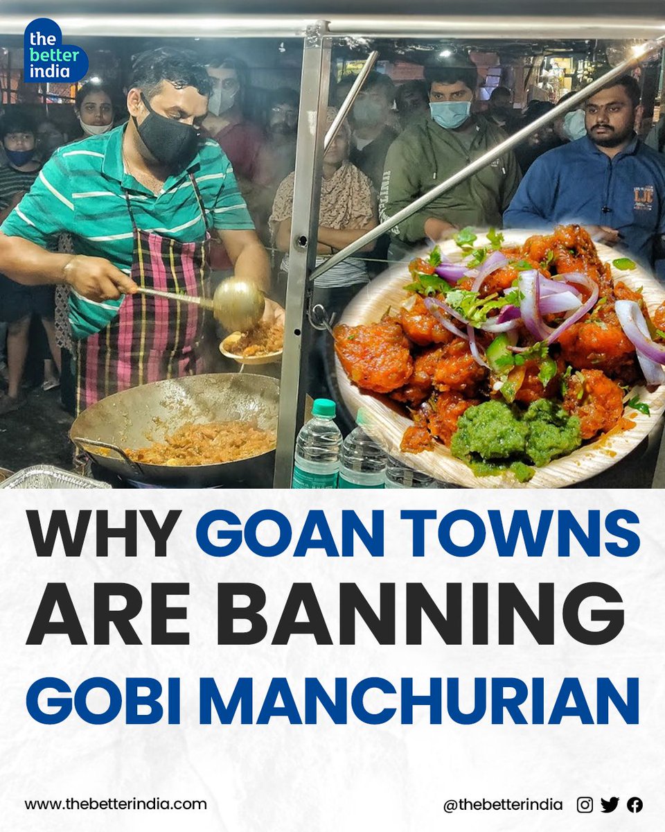 In a significant move towards food safety in Goa, Mapusa Municipal Council has imposed a ban on the sale of Gobi Manchurian at stalls and feasts.    

#foodsafety #gobimanchurianstalls #goa #chinesecuisine #ban

[Ban, Gobi Manchurian, Chinese Food, Goa Food Stalls]