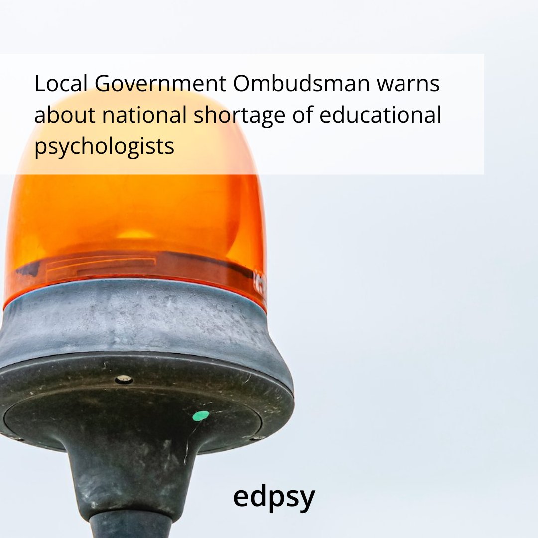 📰News: Local Government Ombudsman warns about national shortage of educational psychologists

Read here: edpsy.org.uk/blog/2024/news…

#SEND #TwitterEPs #Education #SEN #EHCP #edutwitter