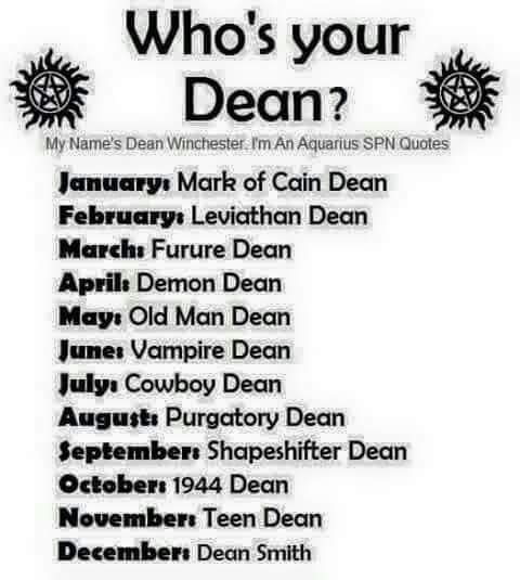 flamewillow's tweet image. Who's your Dean Winchester?
#supernatural