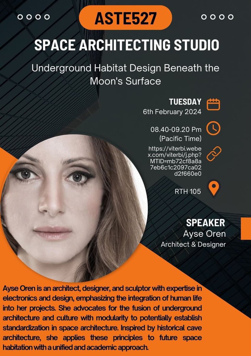 Todays soeech at Uversity of Souther California #space #architecture #moon