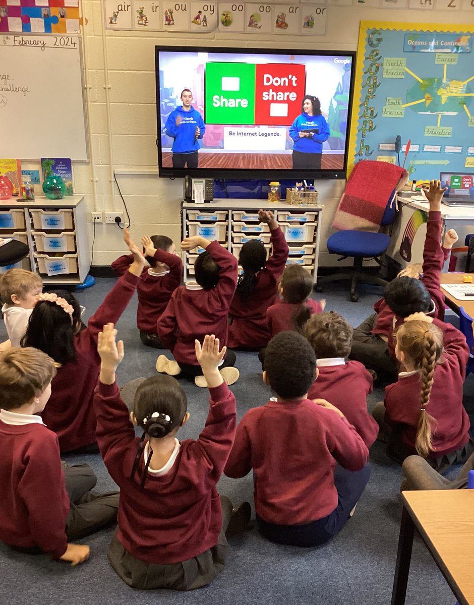 Mrs Evans (@mrsevansmlp) on Twitter photo Kicking off #SaferInternetDay with an interactive online assembly reminding us how to be internet legends. <a href="/computingMLP/">Computing at Mab Lane</a> <a href="/MabLanePri/">Mab Lane Primary Sch</a> Kicking off #SaferInternetDay with an interactive online assembly reminding us how to be internet legends. <a href="/computingMLP/">Computing at Mab Lane</a> <a href="/MabLanePri/">Mab Lane Primary Sch</a>