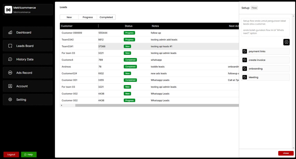 metricommerce's tweet photo. new update untuk CRMs

memandangkan features ni benefit untuk B2B &amp; D2C, saya tambah deals flow

deals flow dalam Bahasa B2B

dalam Bahasa D2C labelling @ next action 

apa-apa pun enjoy https://t.co/DTQWD4Iwzt