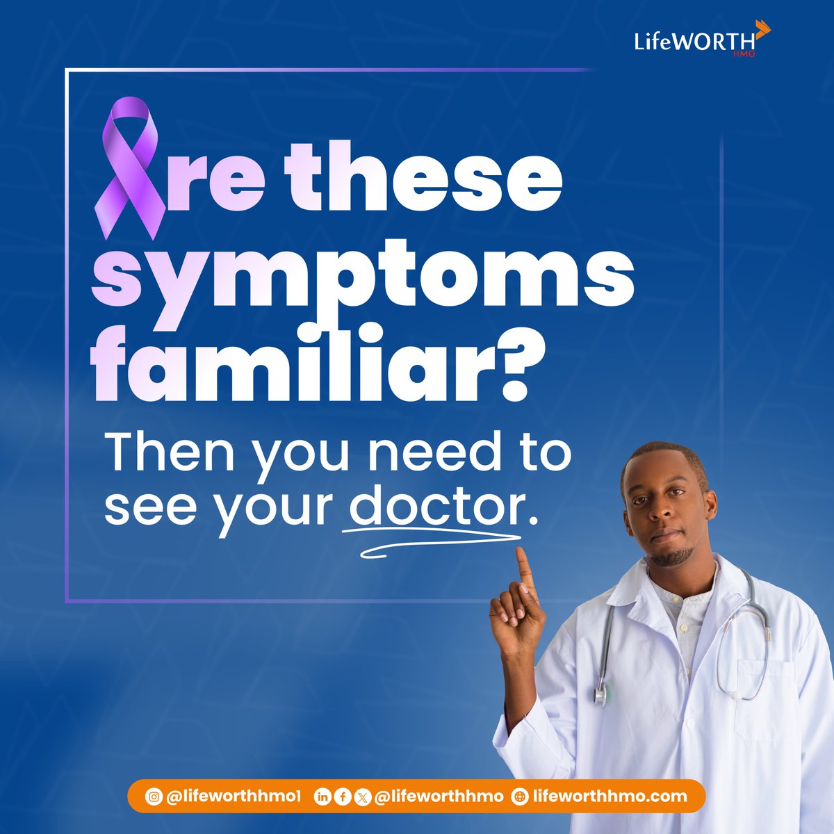 lifeworthhmo's tweet photo. Are these symptoms hitting close to home? It's time to take action! Early detection saves lives.  
If you notice anything unusual, don't wait—see your doctor today. 

Check thread 👇

#HealthcareForAll  #WorldCancerDay  #CancerAwareness  #CloseTheCareGap   #lifeworthhmo https://t.co/qxfnUbNQN6