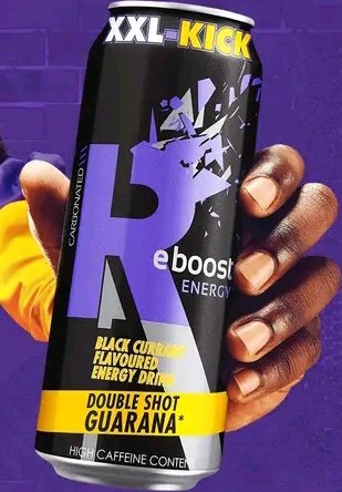 Jackson_Legohu's tweet photo. As the team management, players, fans, we recommend this @ReboostEnergy black current flavoured, double shot GRUARANA #RiseWithReason #XXLKICKS #KeepRising #BFC #TheMightyFourteen #Block14FC https://t.co/wssKmsZ3aA