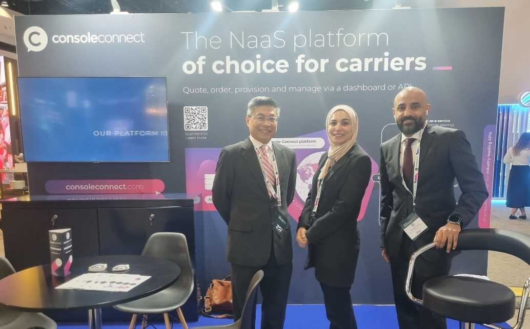 ConsoleConnect's tweet image. #ConsoleConnect Marḥaban to the first day of #CapacityMiddleEast 👋. Come to stand 510 to learn more about the #NetworkAsAService platform of choice for carriers - for a simpler and smarter way to connect into the Middle East and globally 🌏 .