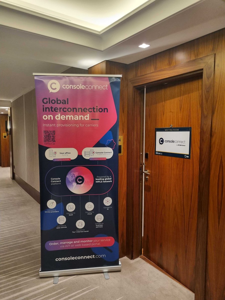ConsoleConnect's tweet image. #ConsoleConnect Marḥaban to the first day of #CapacityMiddleEast 👋. Come to stand 510 to learn more about the #NetworkAsAService platform of choice for carriers - for a simpler and smarter way to connect into the Middle East and globally 🌏 .