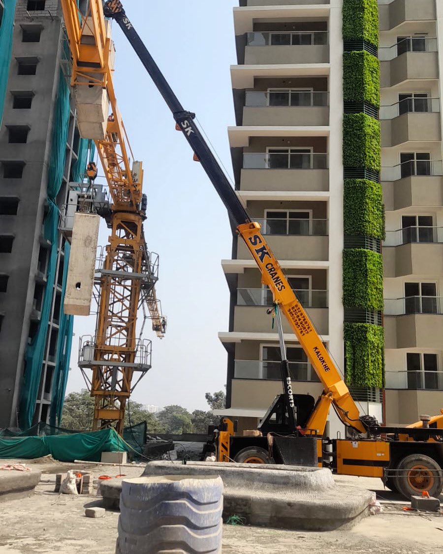 SK Crane (KALOKHE CRANES) “Lifting Tomorrow’s Future” Connect Us For Monthly And Yearly Based crane service. Contact No:8308490817 karankalokhe0698@gmail.com