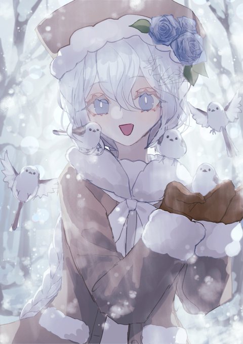 「髪飾り 雪」のTwitter画像/イラスト(新着)