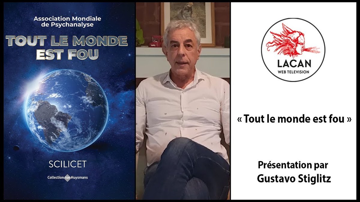 📢 Udite udite! Fresco di stampa 📖
 Scilicet 2024🌎« Tutti sono folli »
👉🏽📺 LwT - Presenta il volume Scilicet, Gustavo ... youtu.be/TLrdEQZqLGo?si…… via
<a href="/YouTube/">YouTube</a> 
👉🏽 congresamp2024.world/it/produit/con…
