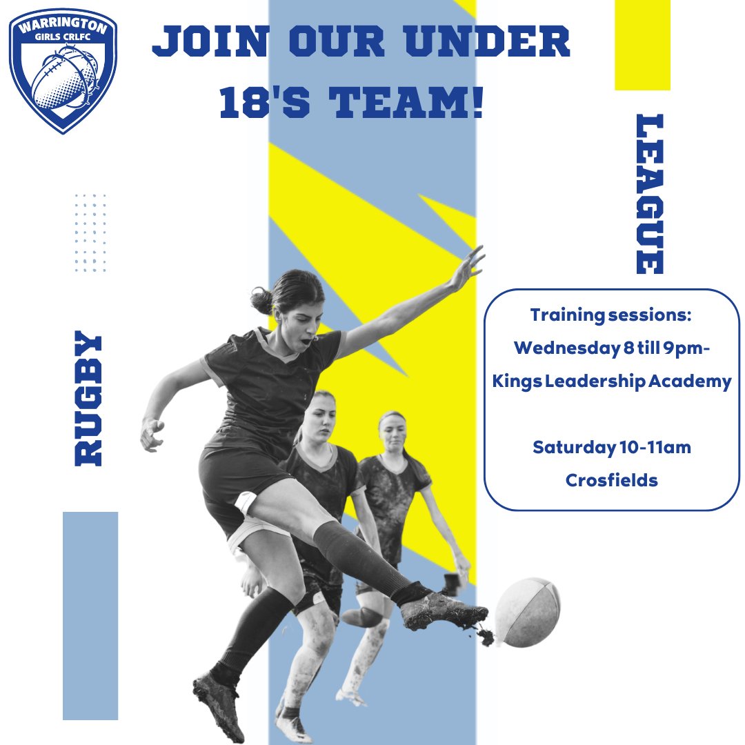 Warrington Girls Community Rugby League Club tweet media