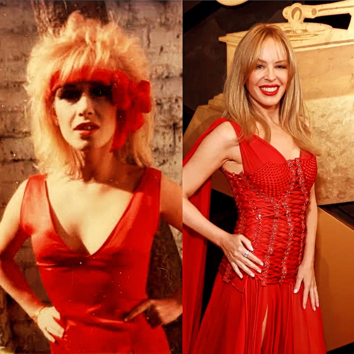 1987 - the same year I Should Be So Lucky and O L’amour were released 💋 @kylieminogue #KylieMinogue #GRAMMYs #PadamPadam