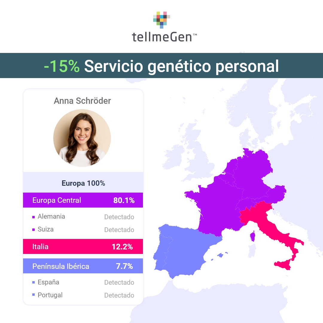 tellmeGen's tweet image. 🧬💖 Enamórate genéticamente este San Valentín. 

Conoce más sobre tu salud, bienestar y orígenes con un -15% en nuestros tests de ADN hasta el 14 de febrero.  

Descubre todo en tellmegen.com/?utm_source=Tw…

#tellmegen #sanvalentin #promosanvalentin #ancestros #testadnancestros