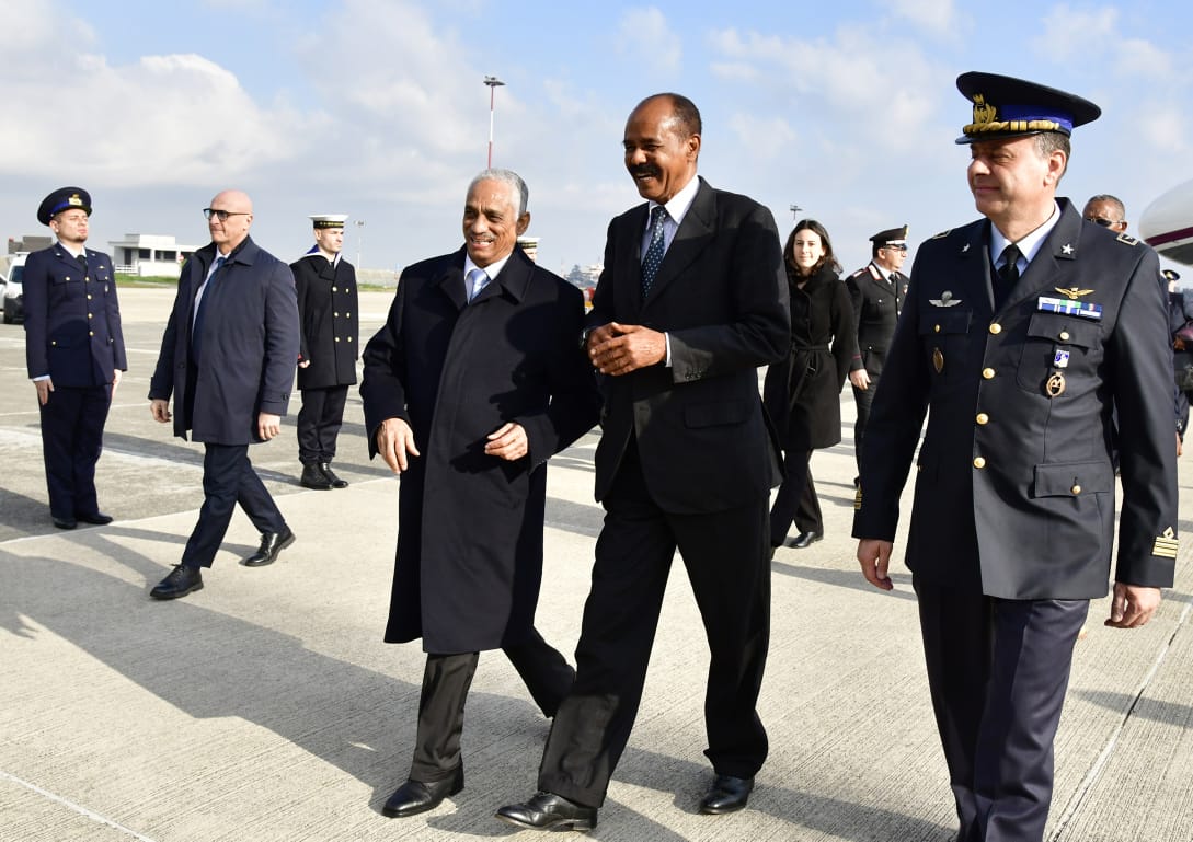 President Isaias Afwerki arrived in Italy on Jan. 28, 2024, and today, Feb. 6, 2024, he's still in Italy.

What groundbreaking deals are brewing behind closed doors?

🇪🇷🇮🇹 #IsaiasAfwerki #Italy ##Eritrea