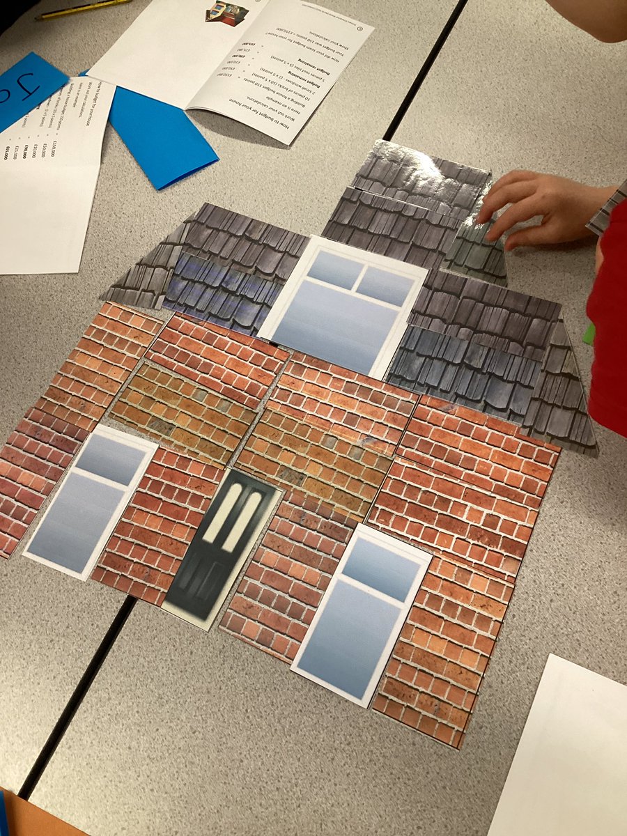 ArchibaldFirst's tweet photo. Class 8 are enjoying their enterprise workshop, we’re learning about budgets and our community! We’ve had a budget of money and could all build our own house. Look at how our houses have developed…! https://t.co/ccp1GYLvgZ